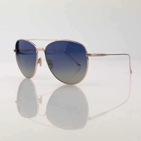 New TOM FORD Milla Polarized Sunglasses FT0784 28W - Picture 5 of 15